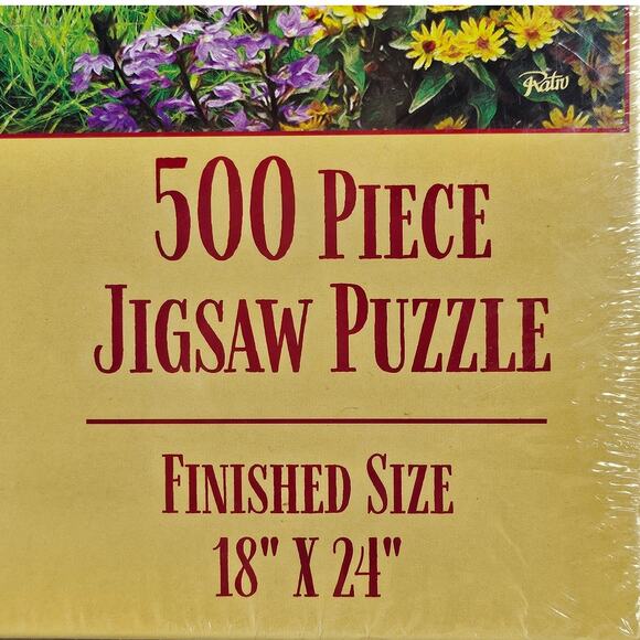 SUNSOUT WHO HAS A GREEN THUMB? BY RAFAEL TRUJILLO 500 PIECE JIGSAW PUZZLE 10+ - Picture 2 of 5